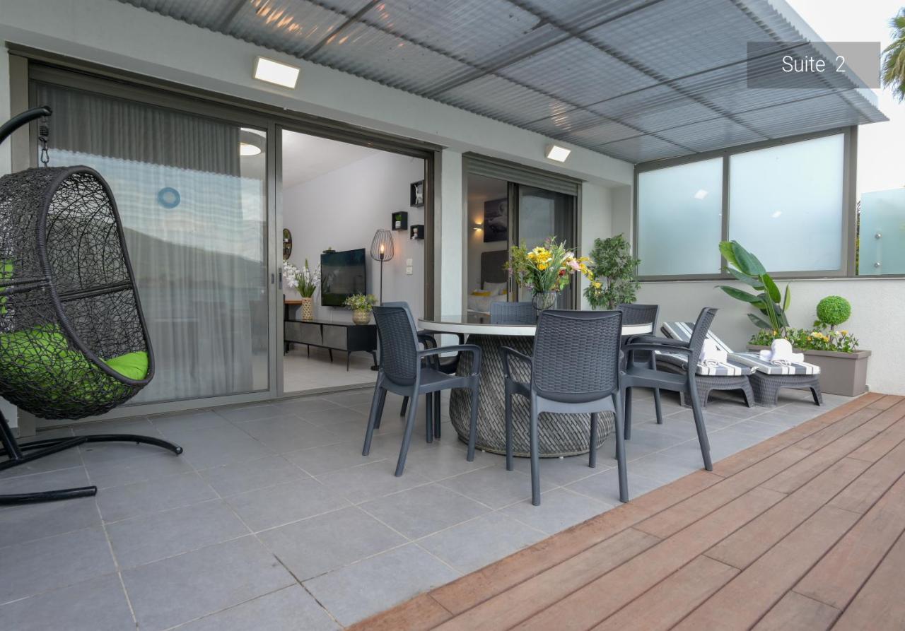 Yalarent Magdala Resort- Luxury Suites With Pool Or Jacuzzi With Sea View 马格达拉 外观 照片
